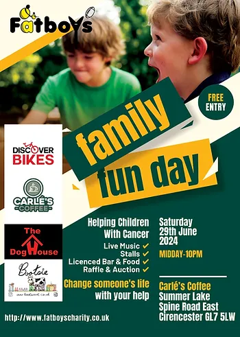 family fun day for fatboys charity